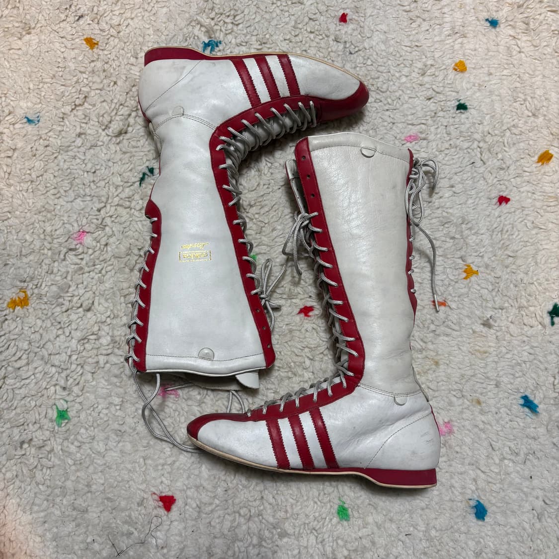 Y2k 04년도 제작 아디다스 오리지널 복싱 부츠 빈티지 240 상품이미지2