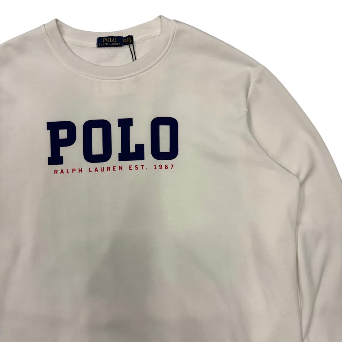 폴로 랄프 로렌 빅 아치 로고 화이트 스웻셔츠 2XL 상품이미지2