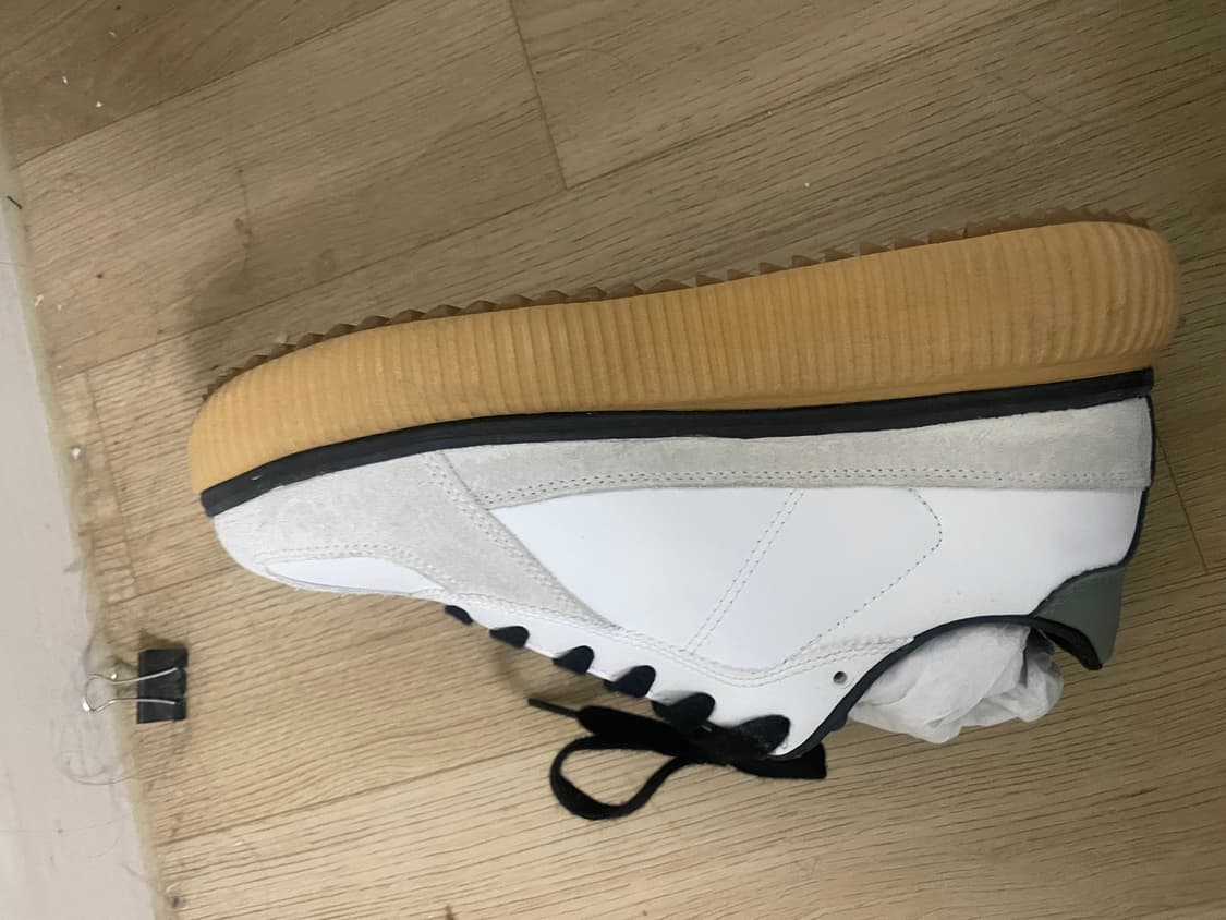 오니츠카타이거 멜리시티 화이트/라이켄그린 240 상품이미지7