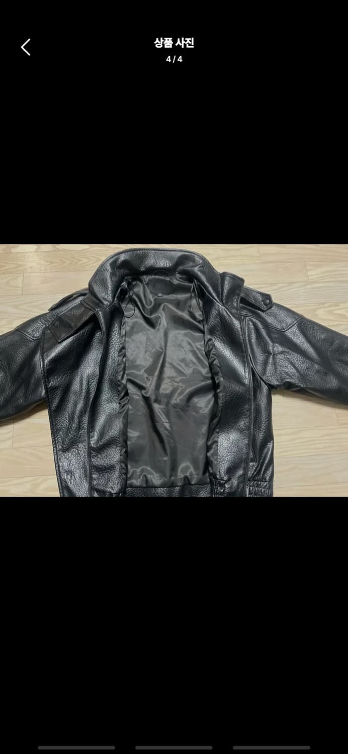 자라페이크레더자켓 상품이미지4