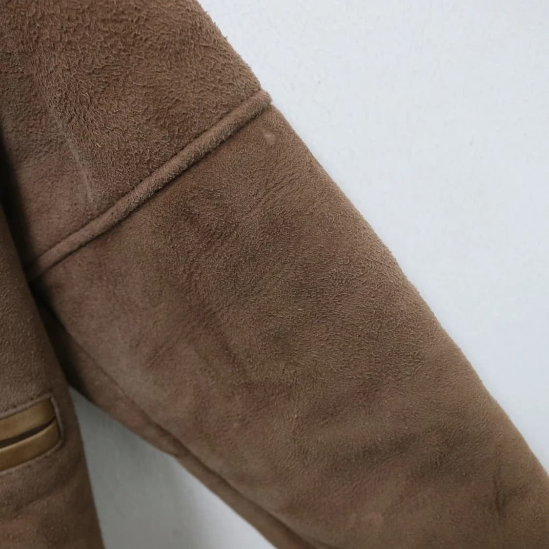 VINTAGE 스웨이드 가죽 무스탕 63276 상품이미지7