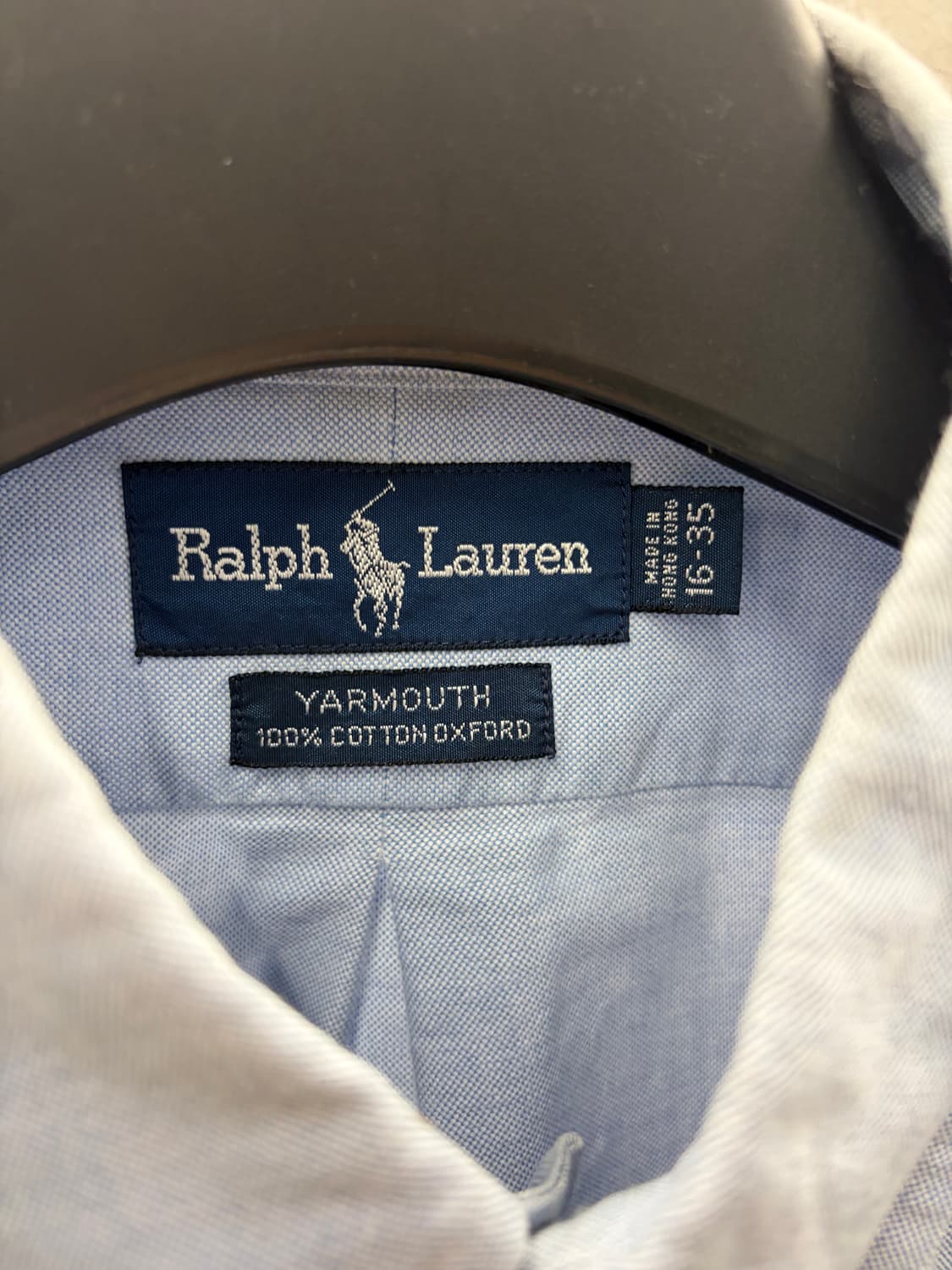 폴로 랄프로렌 옥스포드 셔츠 하늘색 105 상품이미지4