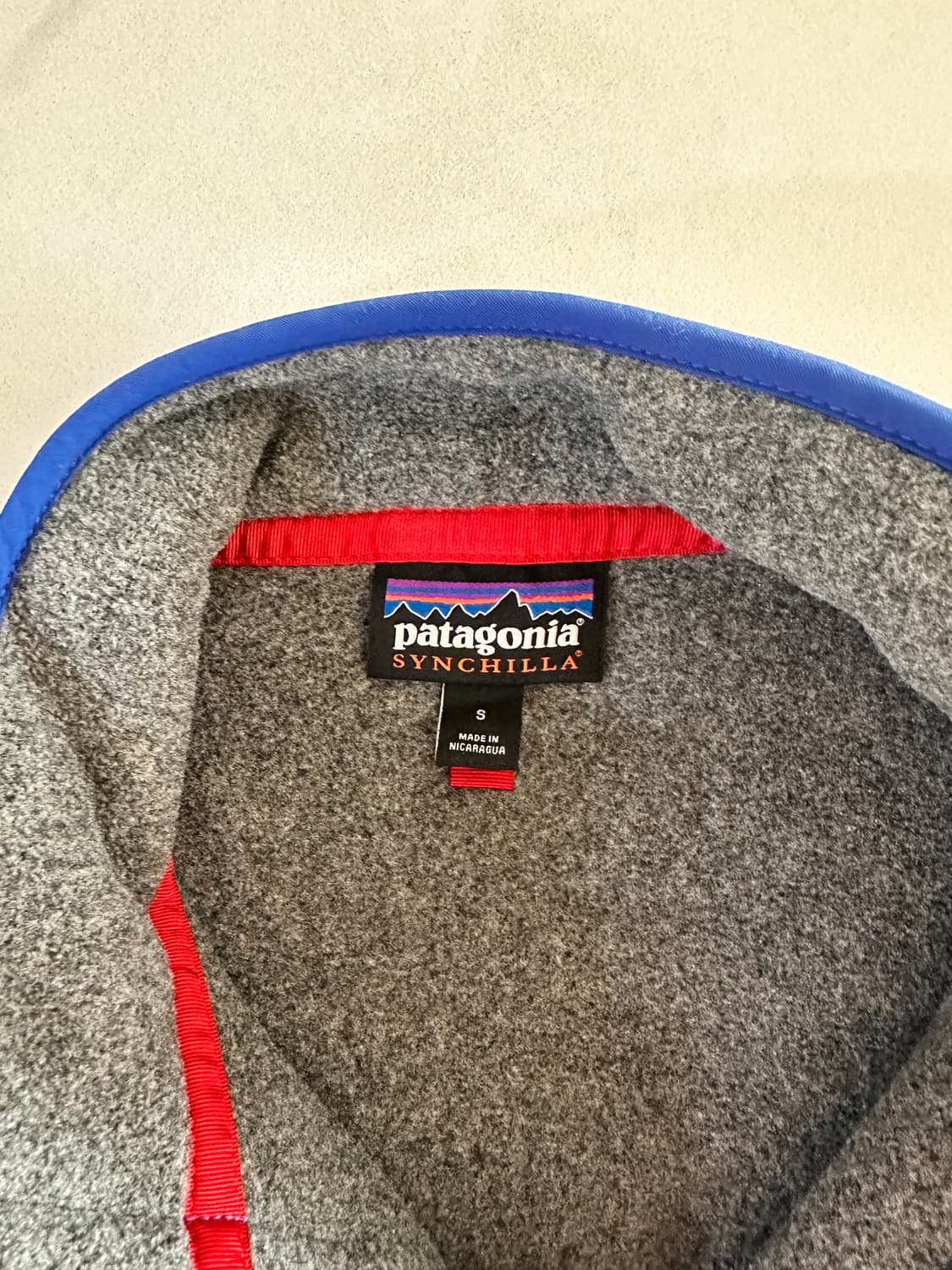 파타고니아 신칠라 니켈 블루 그레이 s 상품이미지3