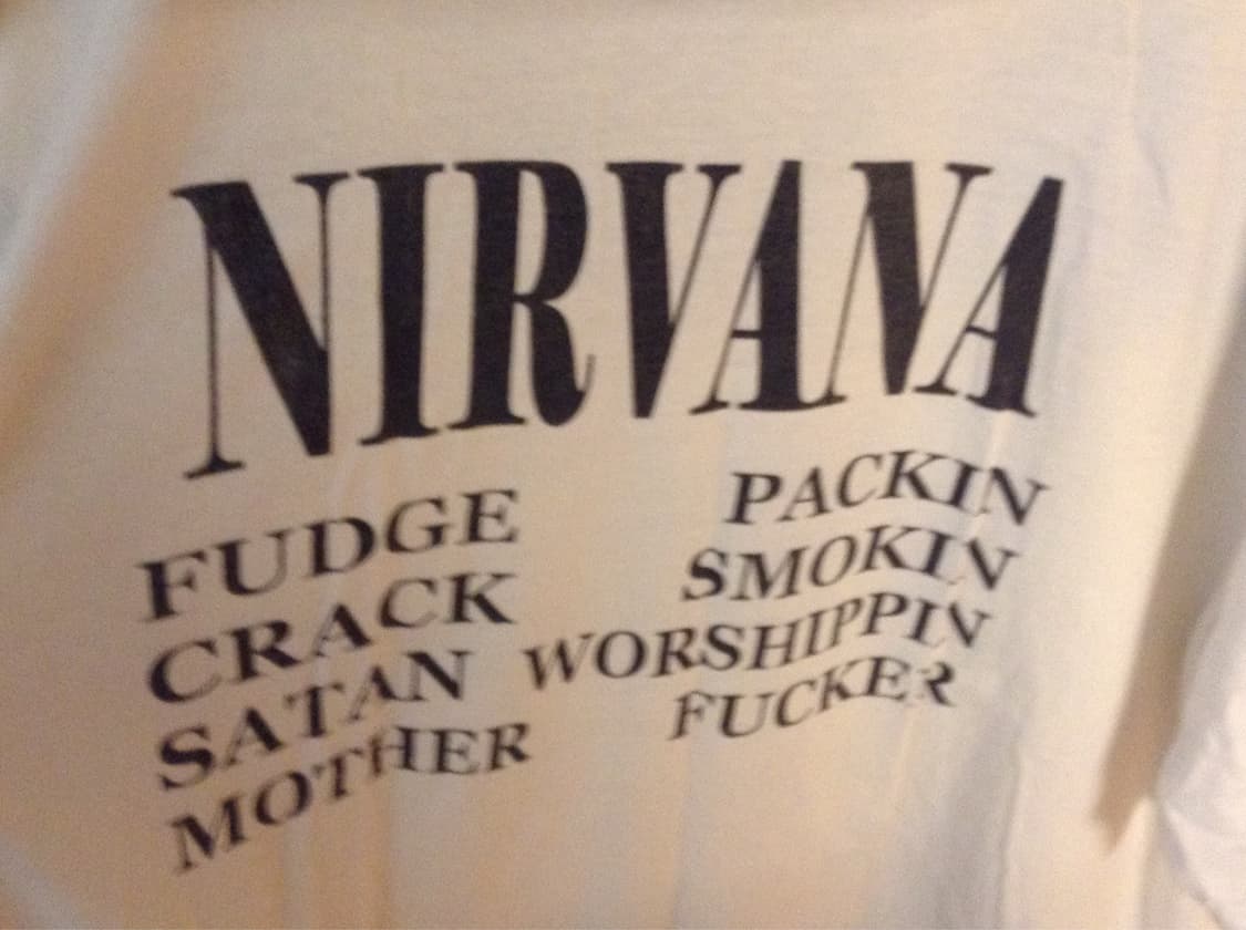 Nirvana Kurt Cobain Band Tees 커트코베인 티셔츠 상품이미지2