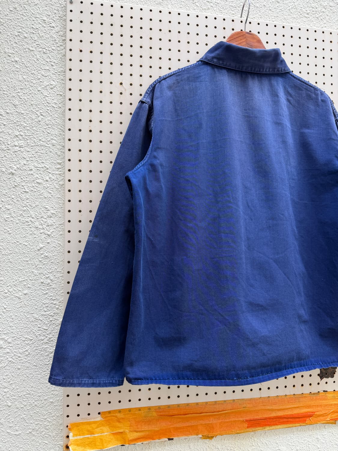 70s FRIENDSHIP INDIGO BLUE FADED 프렌치워크자켓 상품이미지8