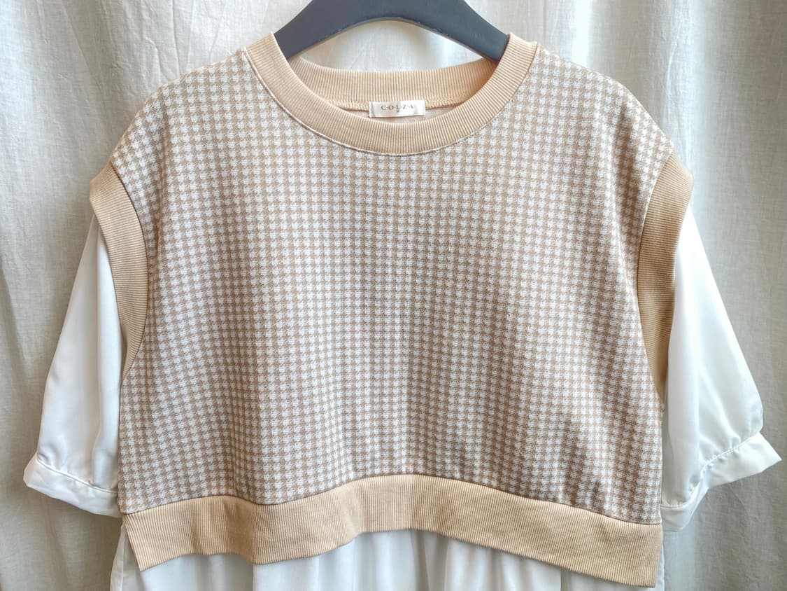 COLZA 하운드투스 반팔탑(M) 상품이미지3