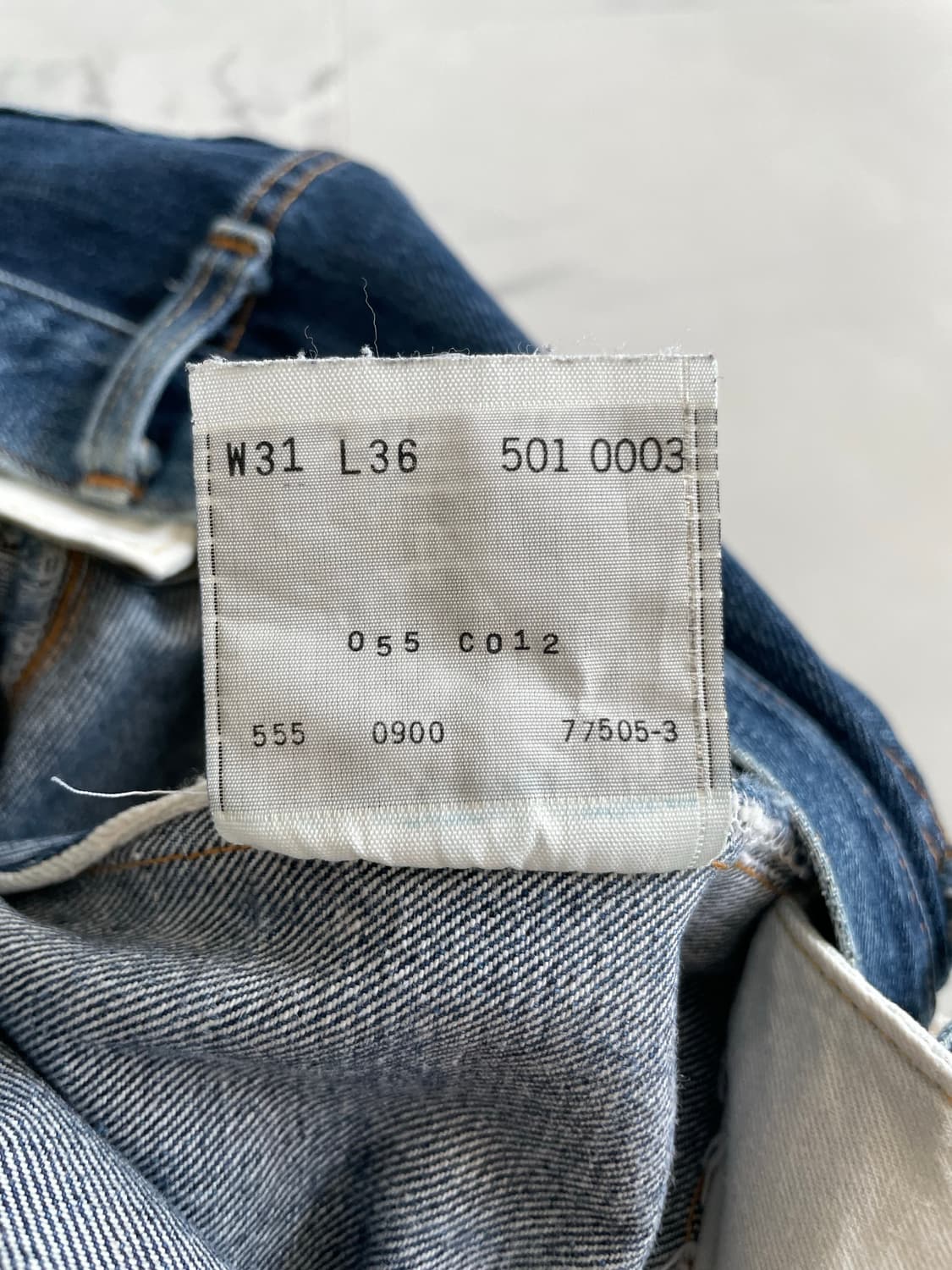 00s USA 빈티지 리바이스 LVC 501XX 셀비지 발렌시아팩토리 상품이미지10