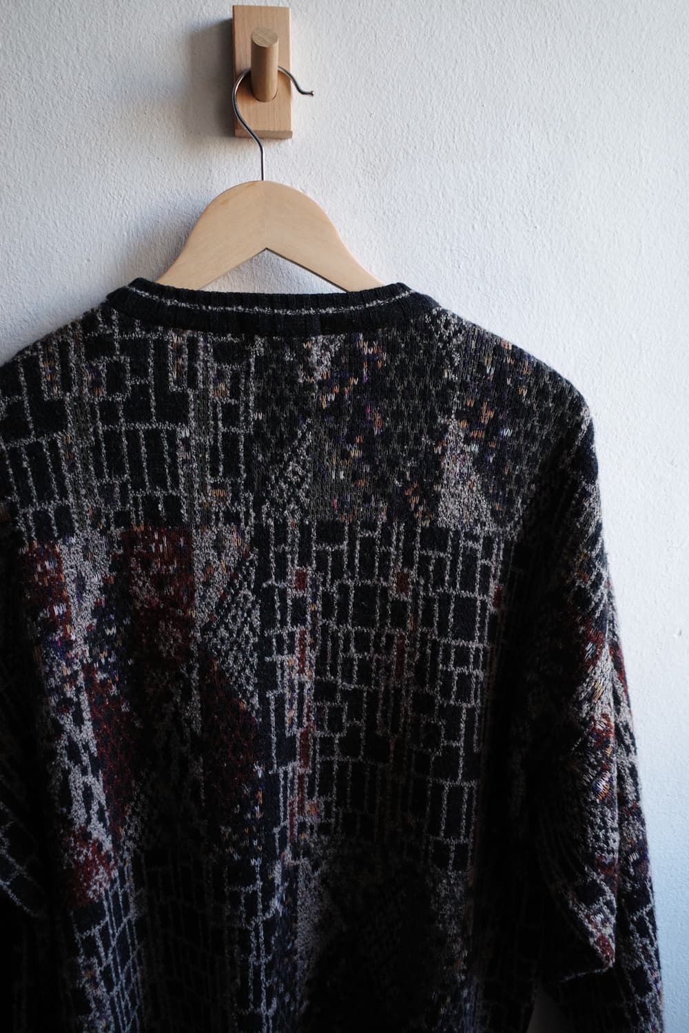 빈티지 자카드 니트 상품이미지7