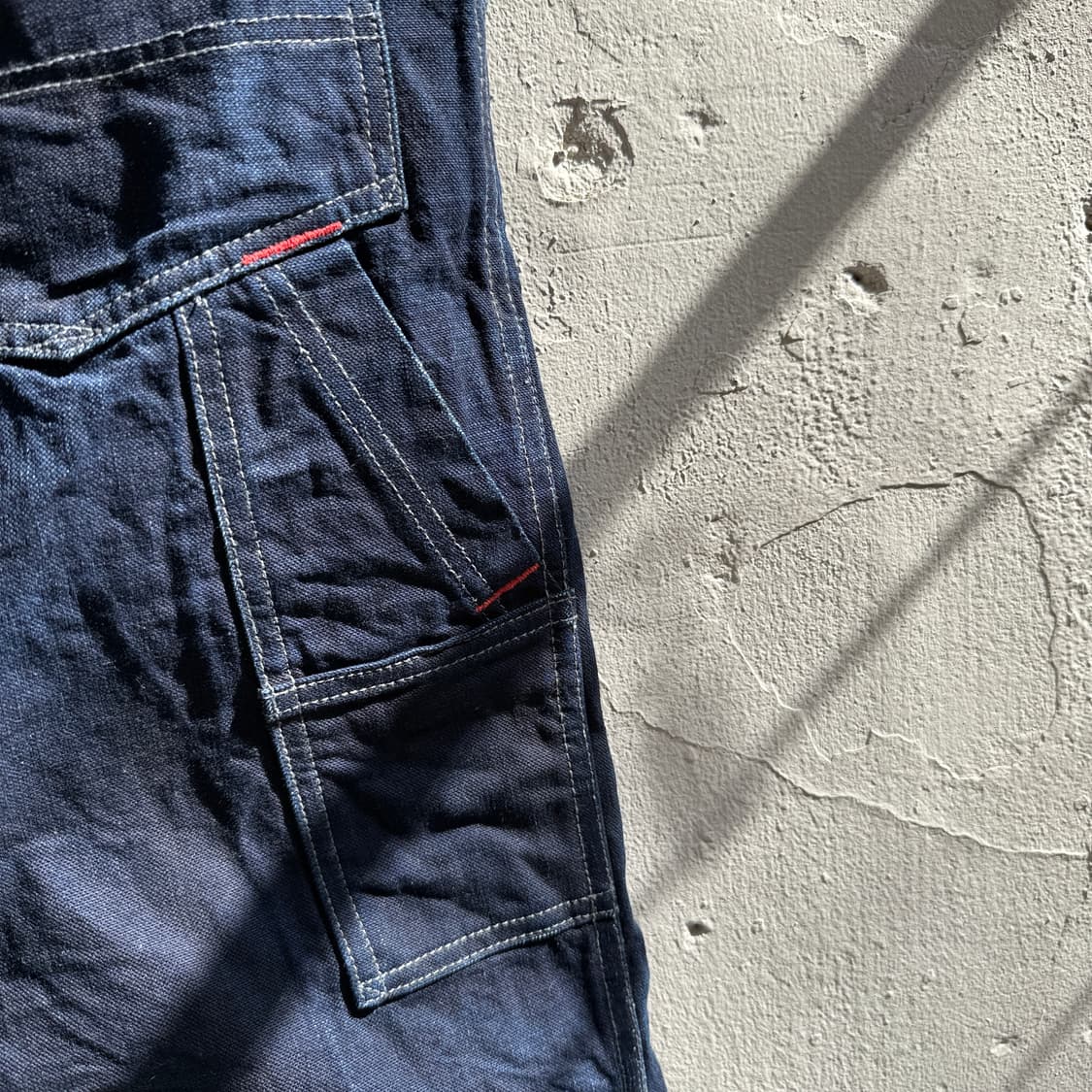 carters 인디고 덕캔바스 더블니 셀비지 상품이미지7