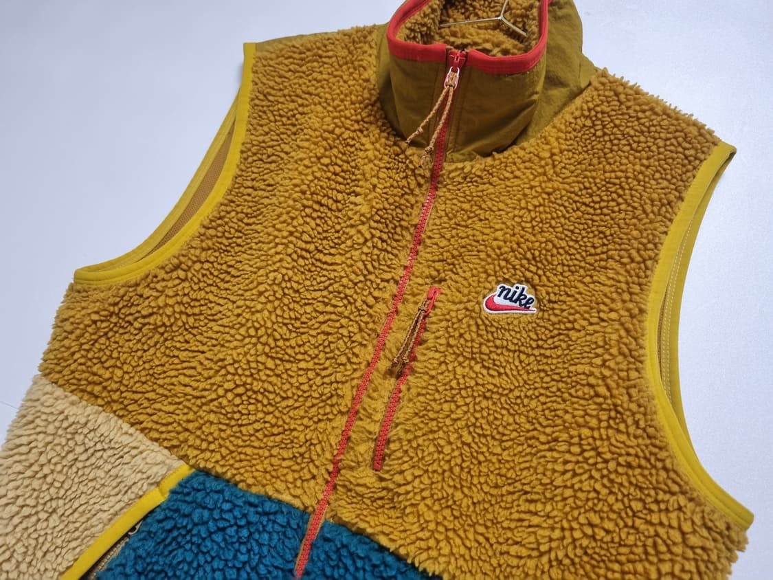 남성L 나이키 쉐르파 셰르파 양털 후리스 뽀글이 조끼 상품이미지8