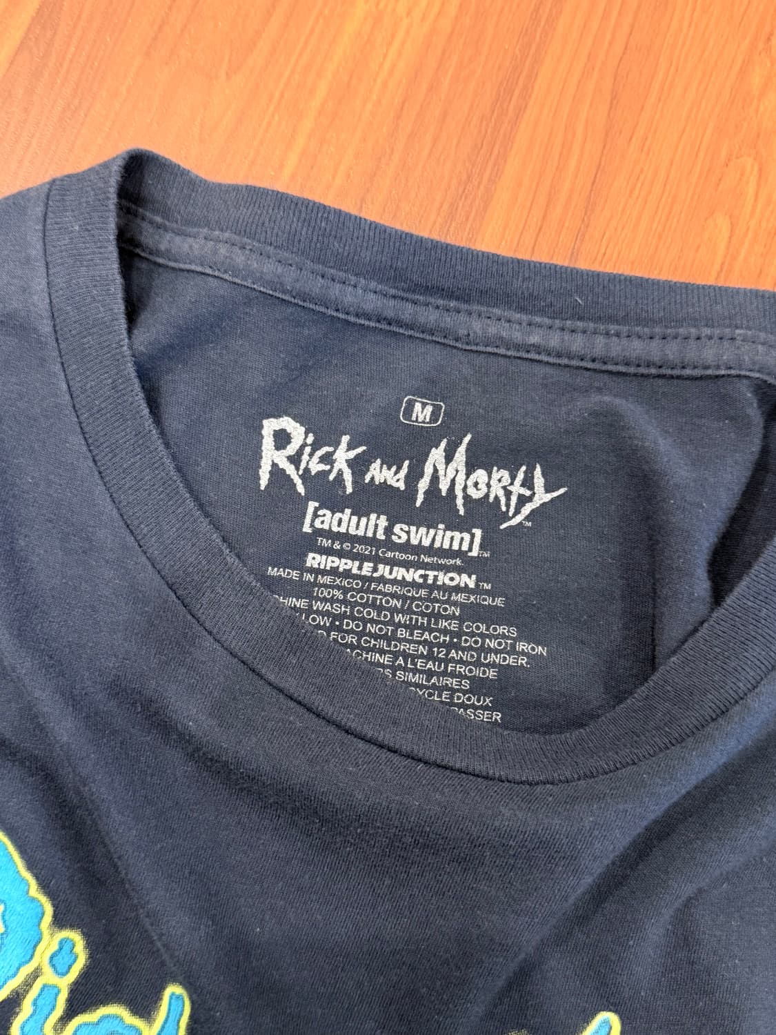 Rick and Morty 릭앤모티 카툰 반팔 티셔츠 상품이미지6