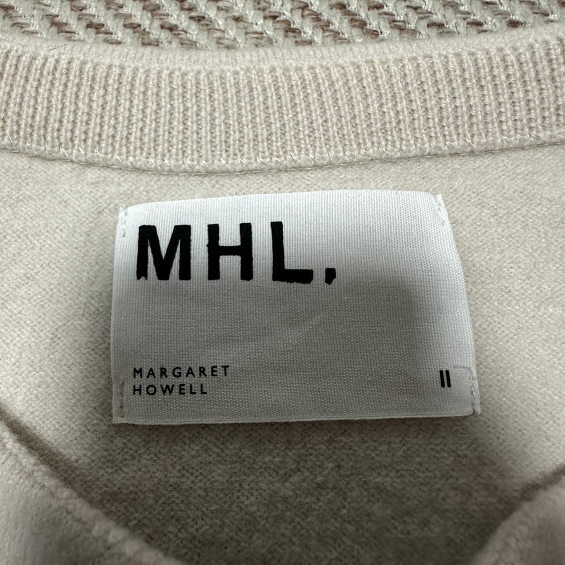 MARGARET HOWELL wool 100% knit vest 상품이미지4