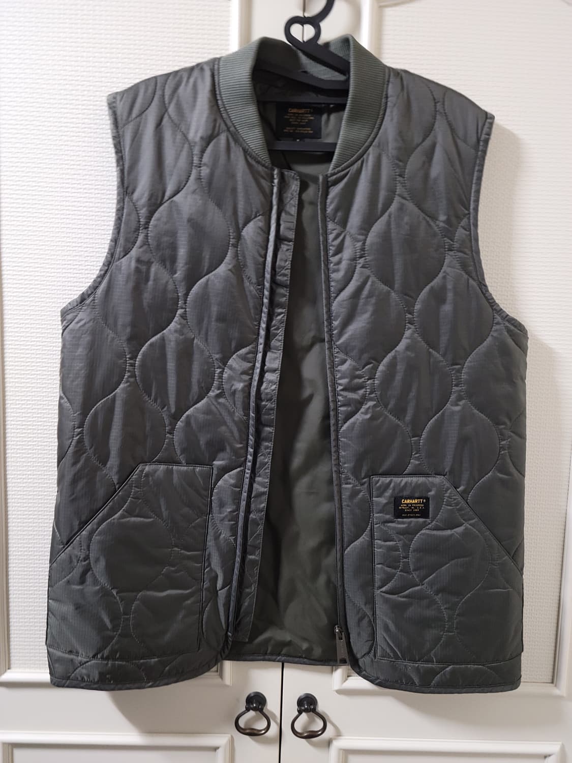 CarharttWIP 시리즈 칼하트 퀼팅 베스트 캠핑/낚시 레저 조끼베스 상품이미지1
