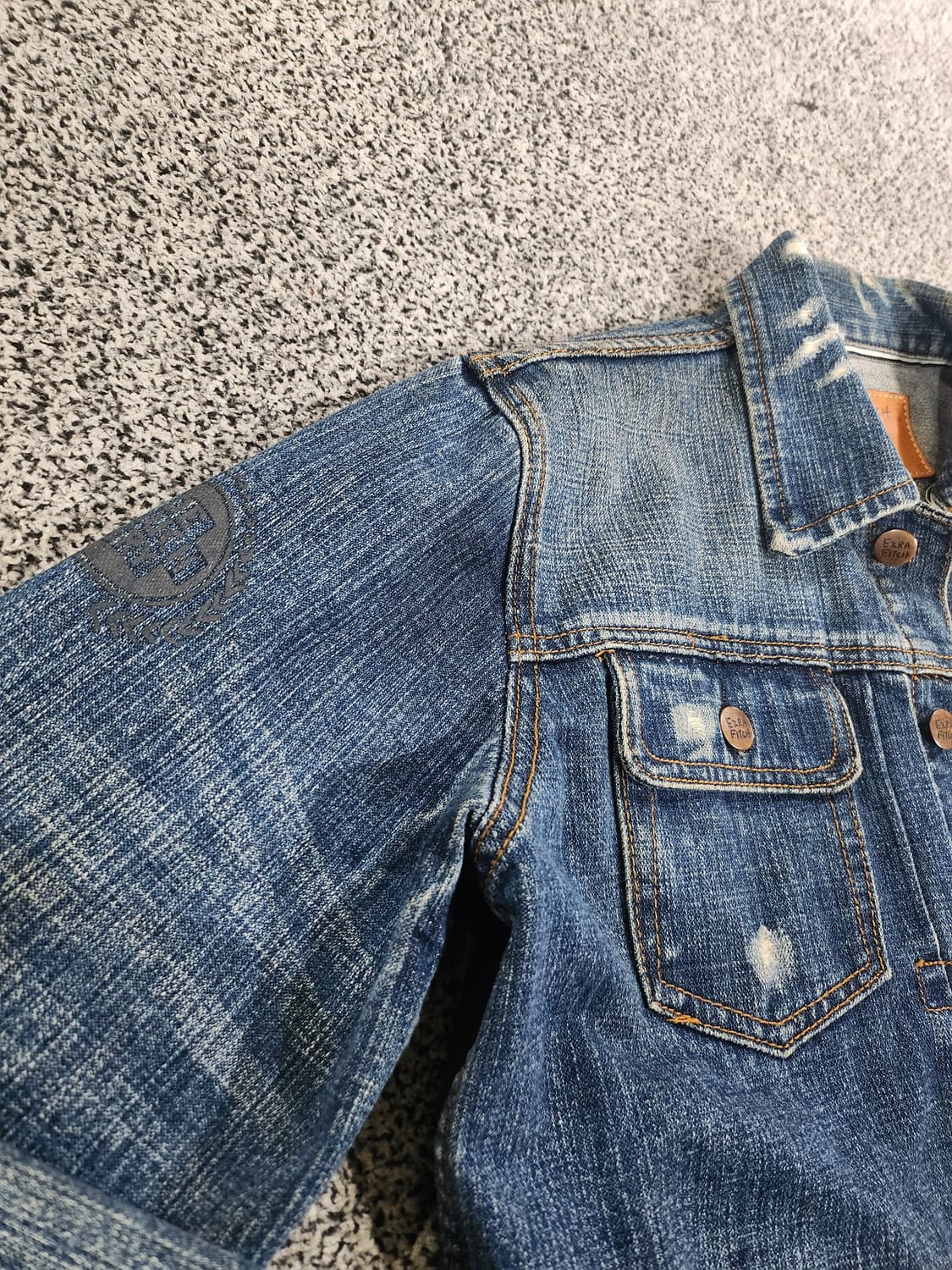 //데님 자켓 (Ezra Fitch) M 상품이미지8