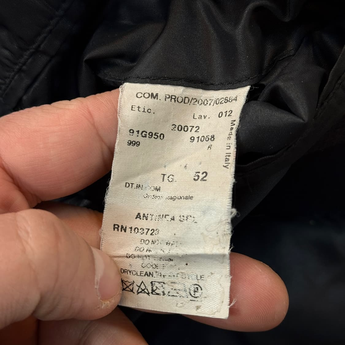 엠포리오 아르마니 드레이프 퍼플 버건디 테크노랑니 블레이저 자켓 52 상품이미지9