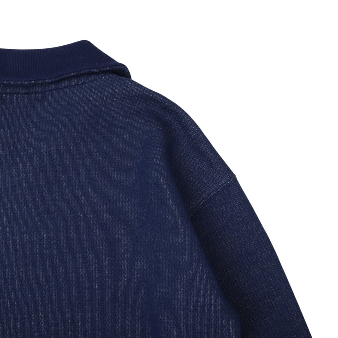 더 일마 블루 하프 집업 니트 상품이미지6