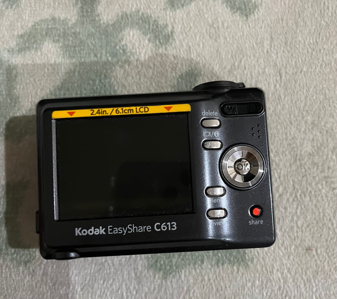 코닥 이지쉐어 c613 블랙 카리나 카메라 디카 빈티지 상품이미지2