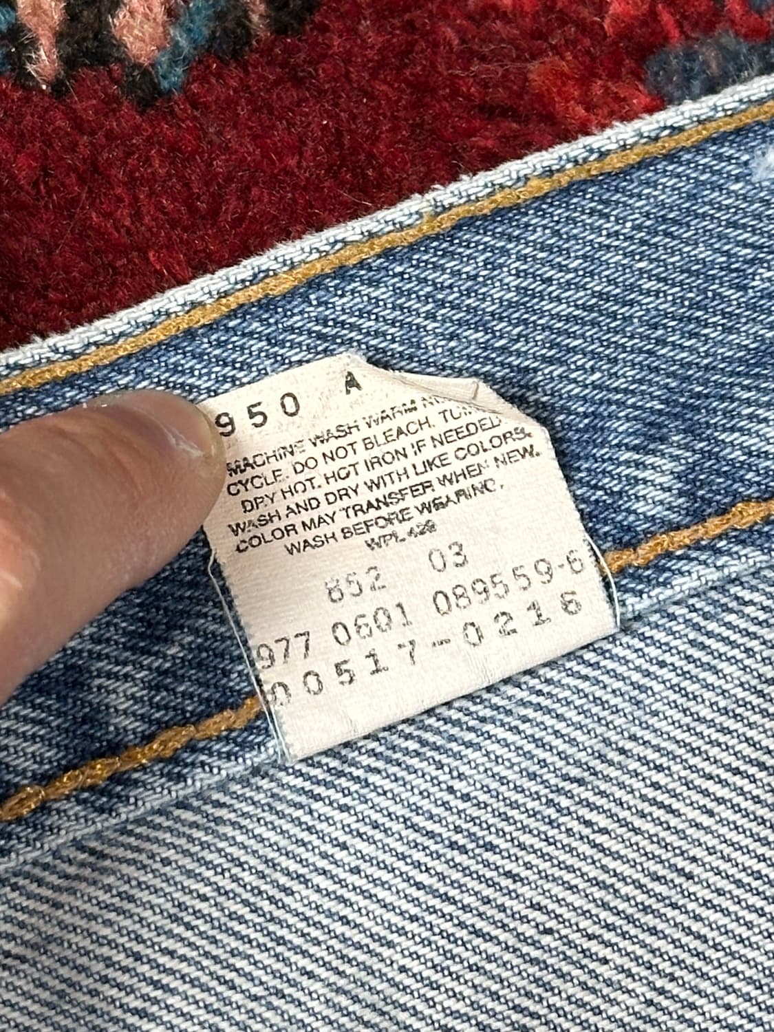 90's 빈티지 리바이스 517 부츠컷 상품이미지10