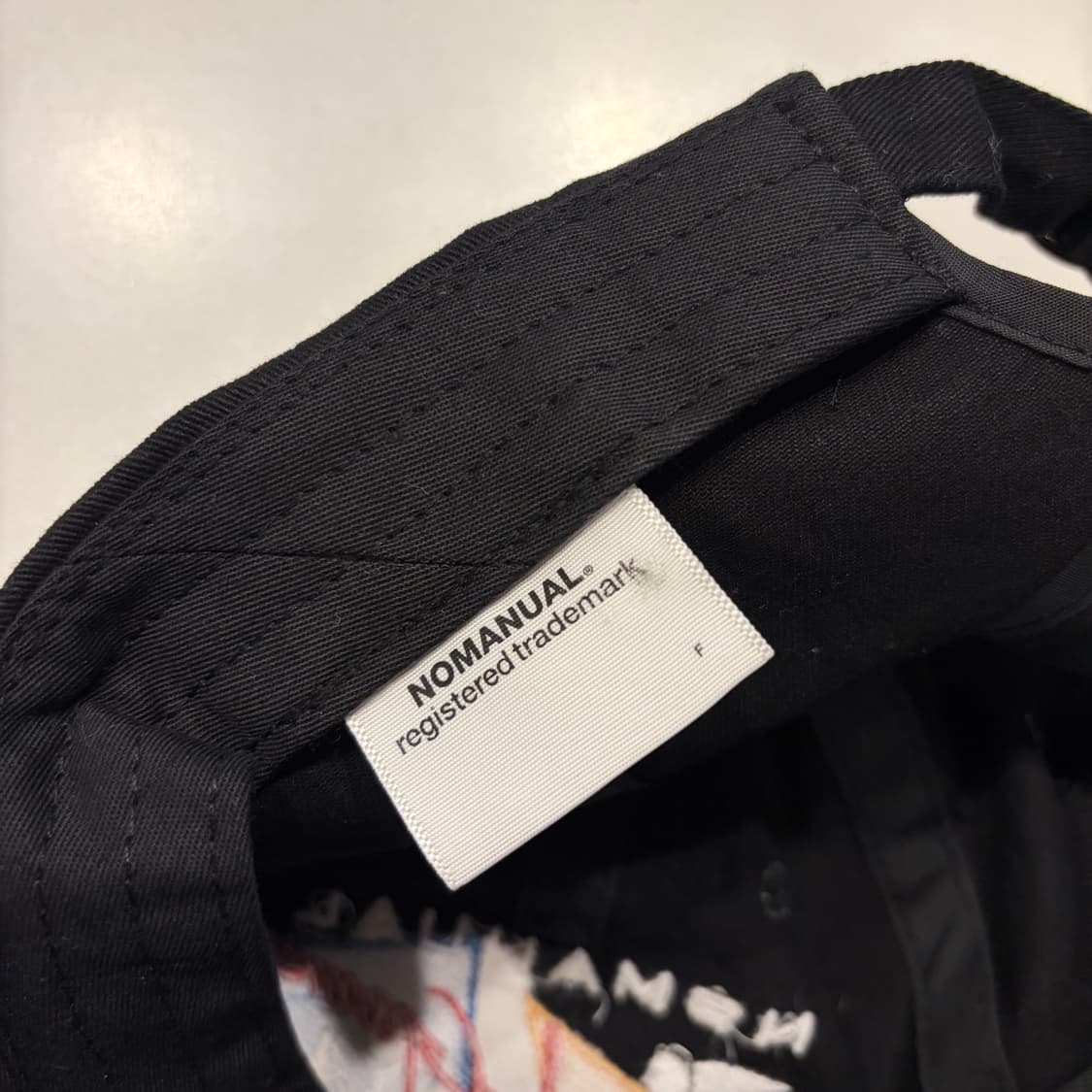 노매뉴얼 NOMANUAL 서울게임즈 블랙 볼캡 상품이미지3