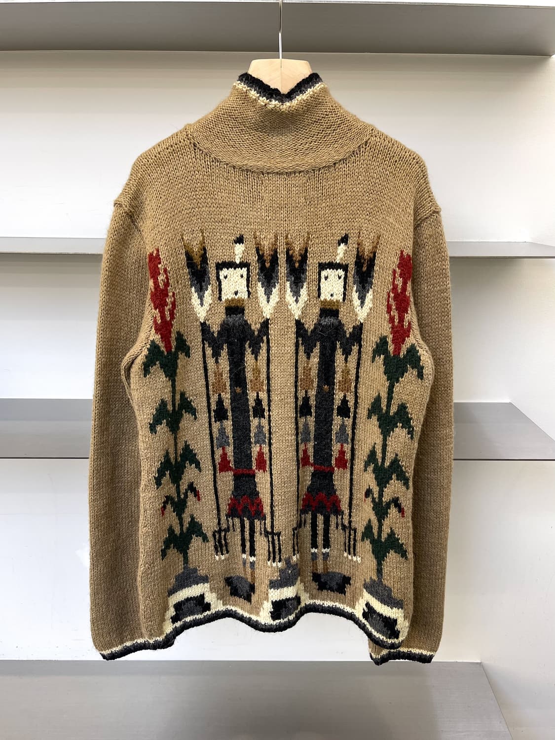 텔라 네이티브 아메리칸 인디언 집 니트 상품이미지1