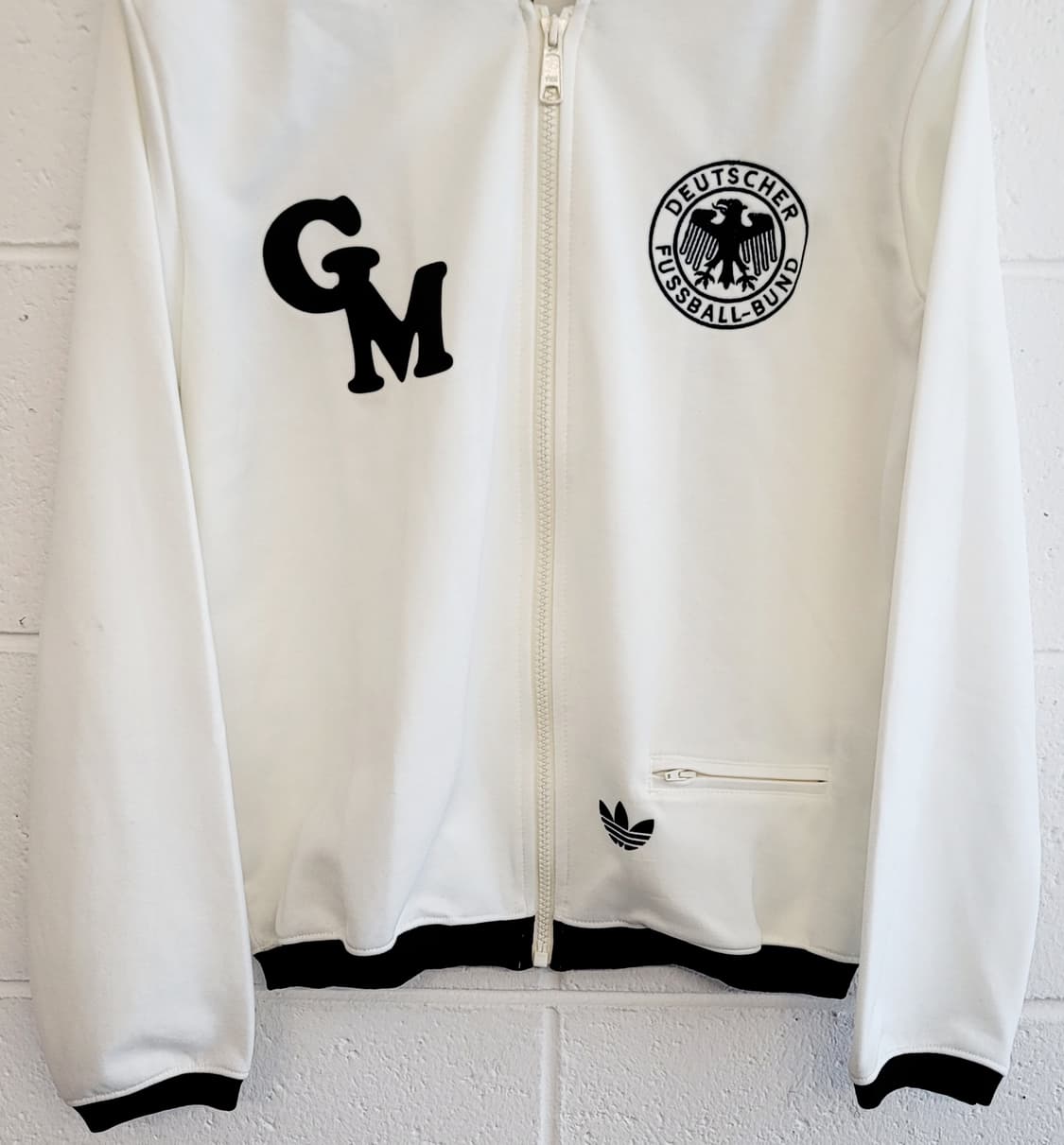 [85.XS]아디다스 독일 게르트뮐러 한정판 화이트 트랙탑 져지 판매 상품이미지4