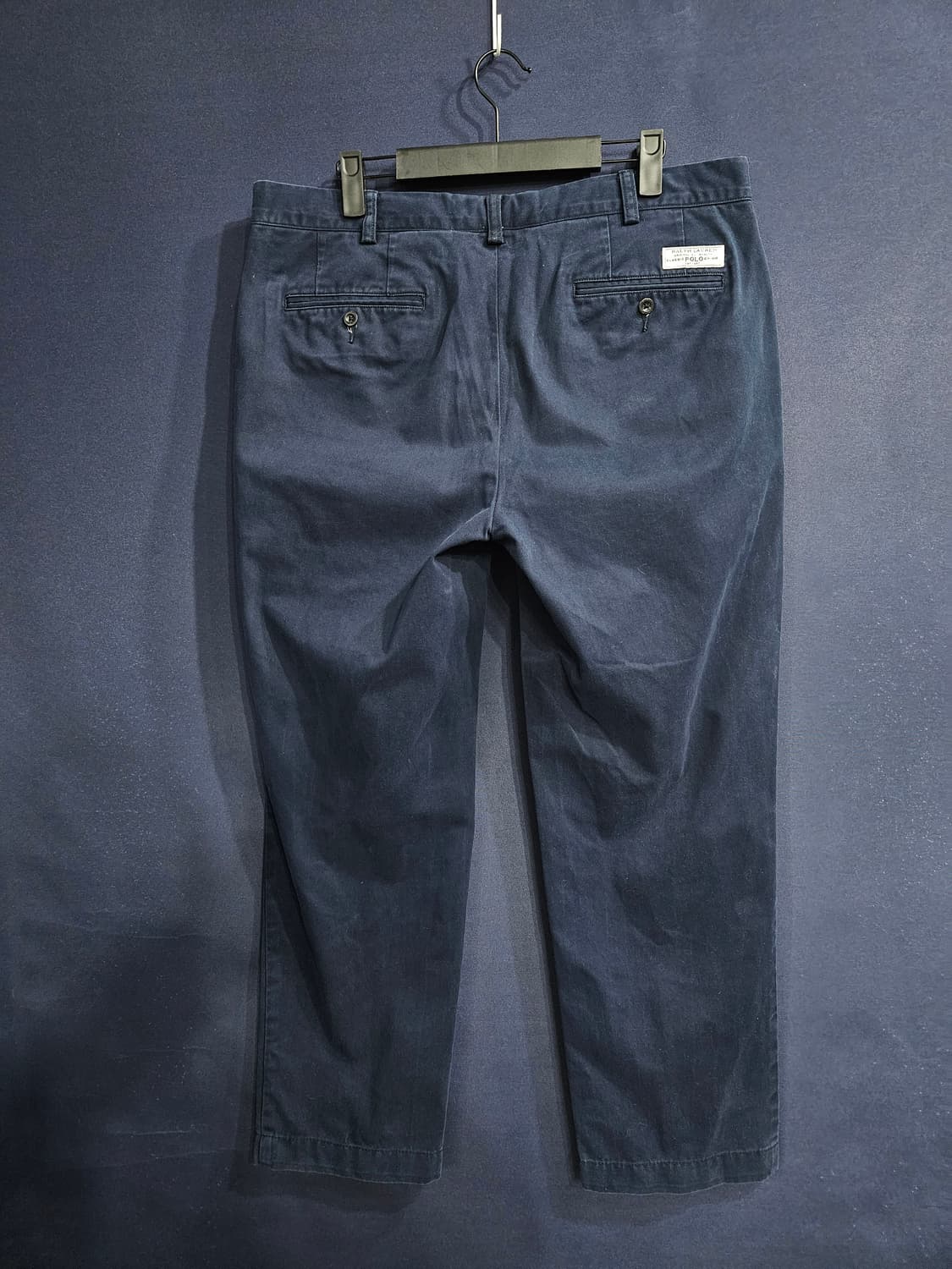 폴로 랄프로렌 네이비 남성 허리 34 면바지  상품이미지2