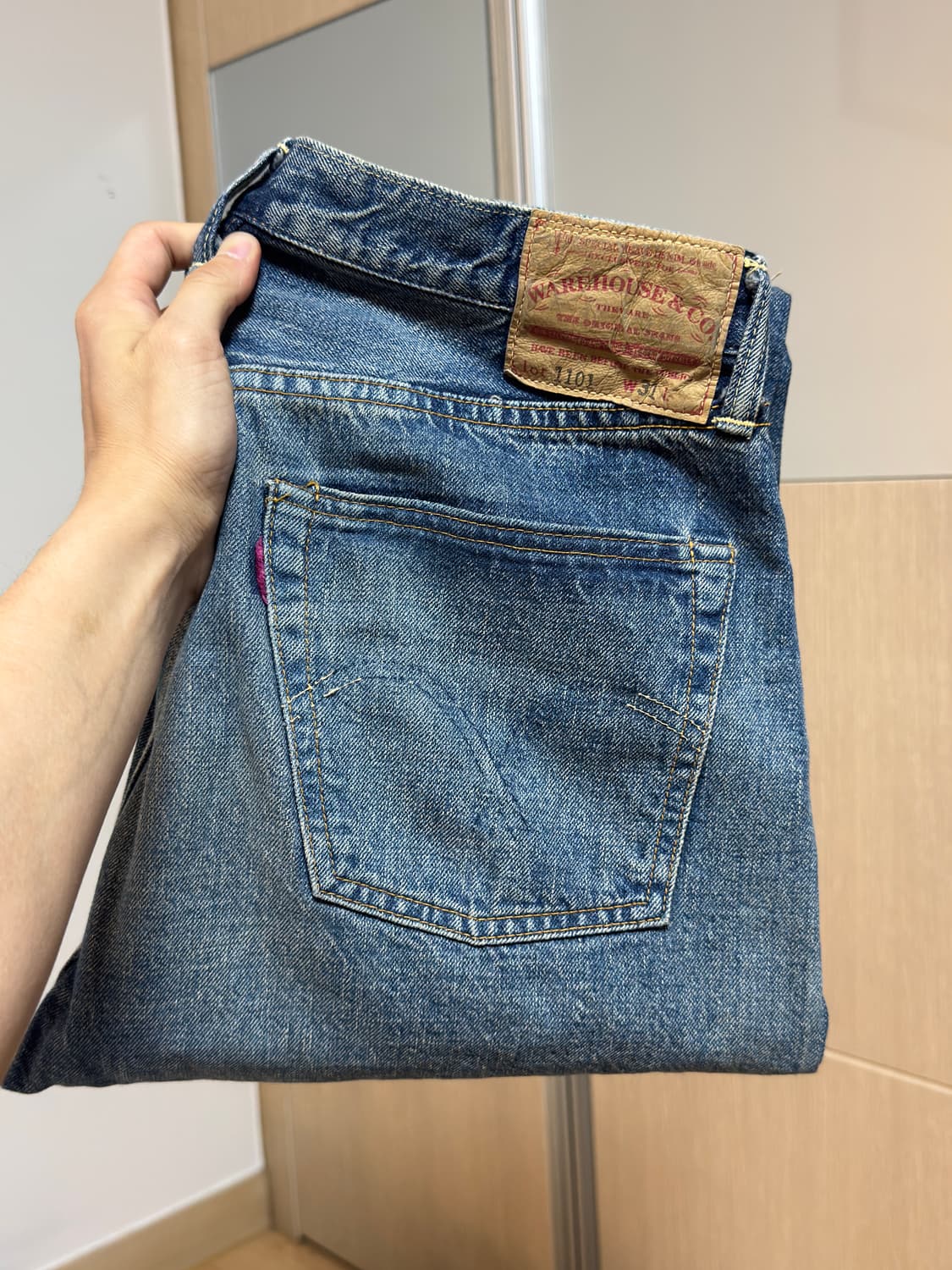 웨어하우스 1101 2nd- hand wash 상품이미지3