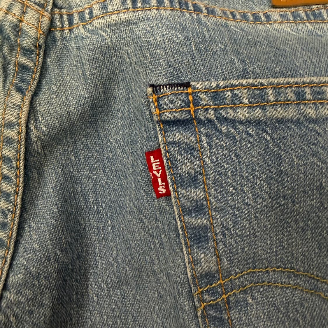 [ 정품/34X32 ] 리바이스 505 데님 청바지 상품이미지5