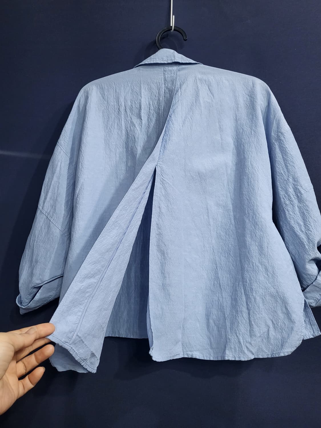 보브 오버핏 포케 셔츠 블라우스 상품이미지9