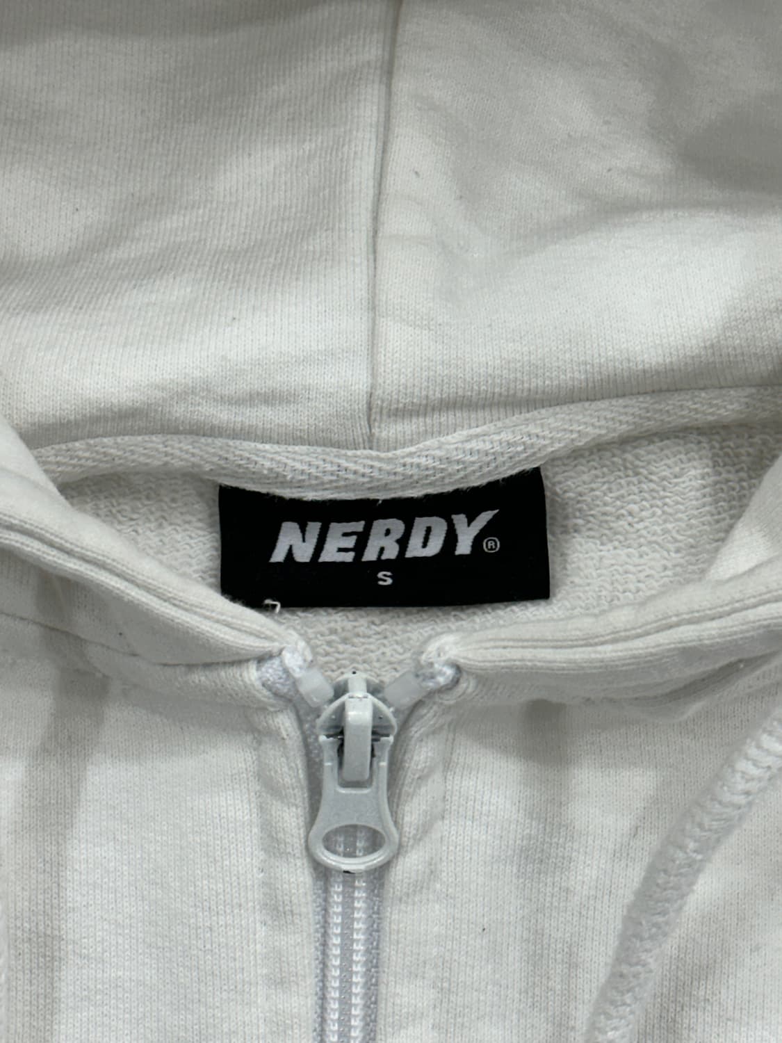 널디 크롭 커스텀 후드집업 상품이미지5