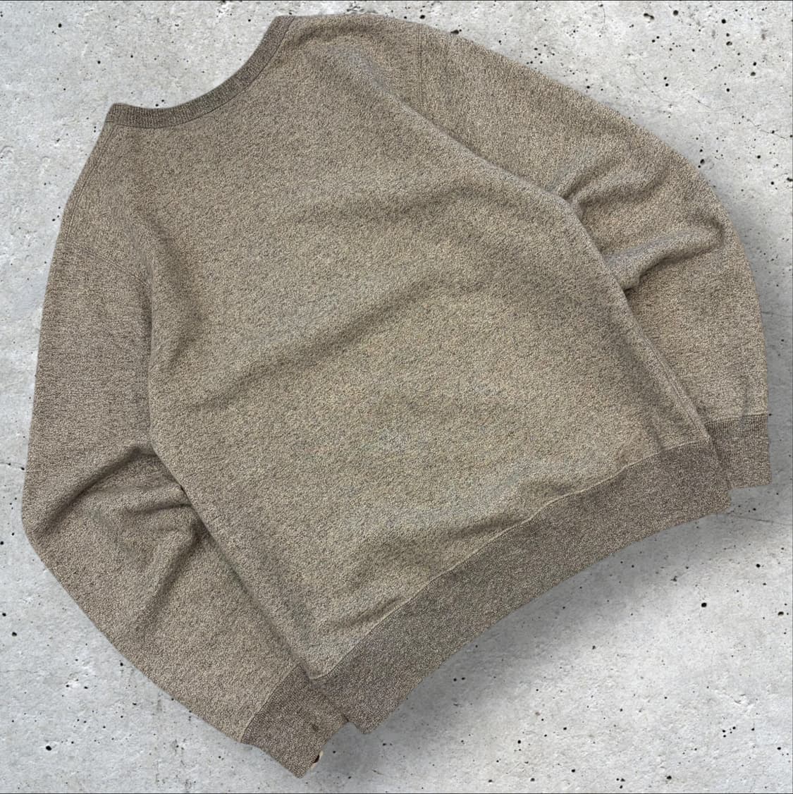 [L] 베이프 BAPE 로고 맨투맨 그레이 B544 상품이미지2