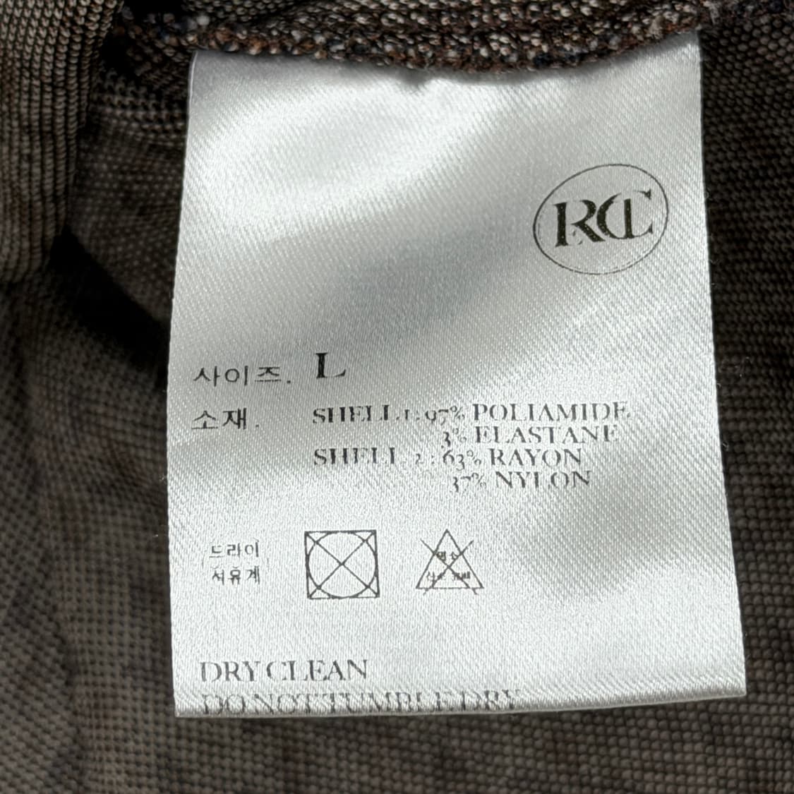 RECTO 렉토 자카드 테니스 폴로 카라티 L 상품이미지5