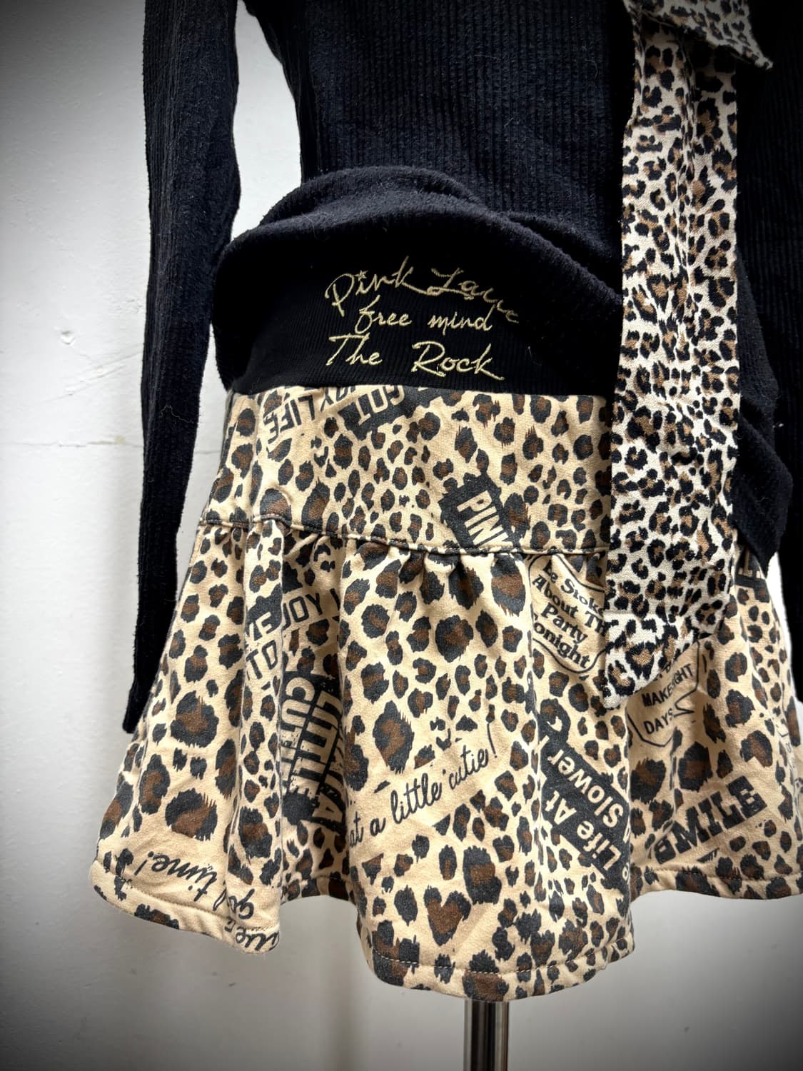 [GAL&Kitsch] Leopard The Rock Print Skir 상품이미지1