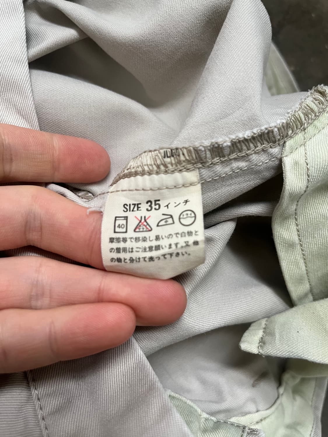 Levi's 아이보리 코튼 팬츠  상품이미지6