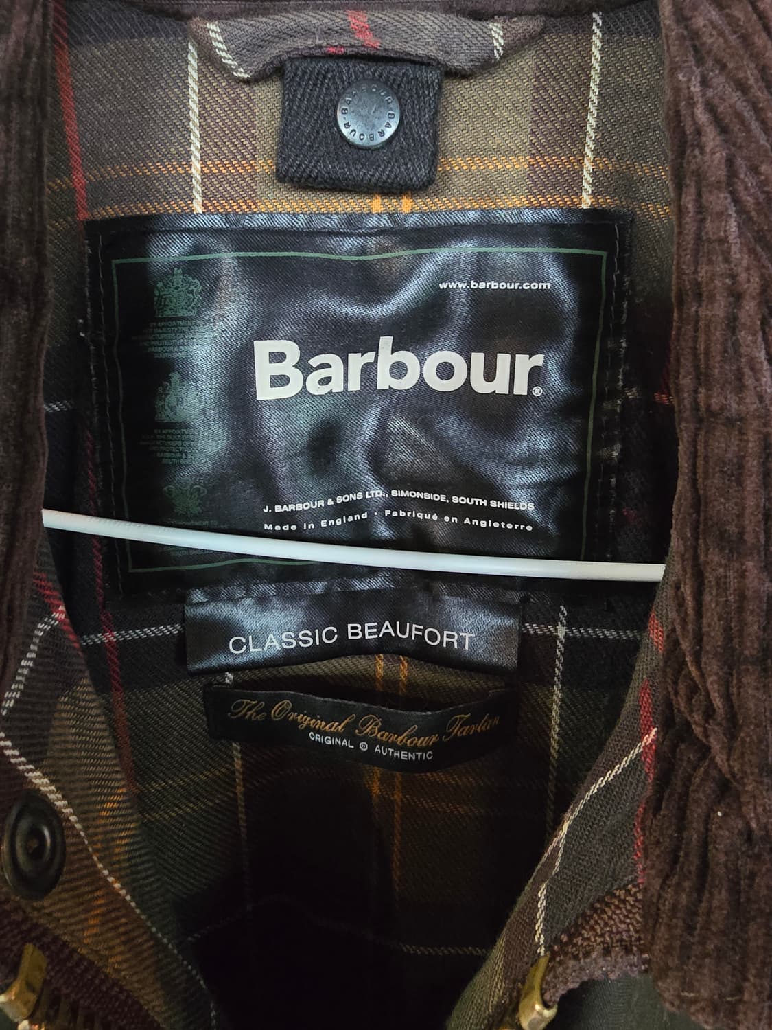 바버 클래식 뷰포트 빈티지 자켓 상품이미지3