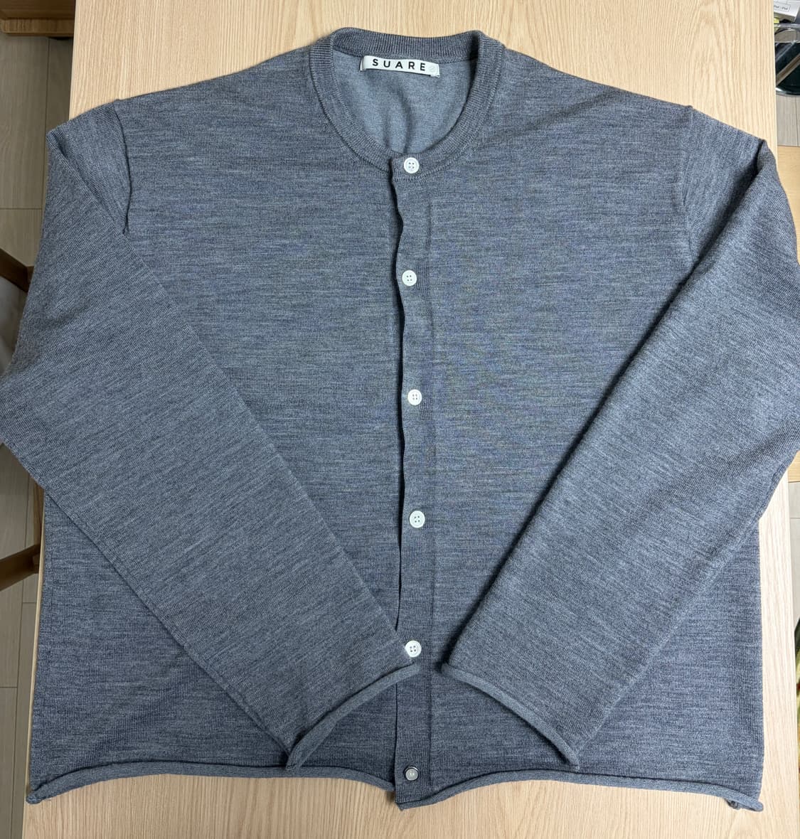 수아레 울 워셔블 크롭 가디건 (M)(컷오프) 상품이미지3