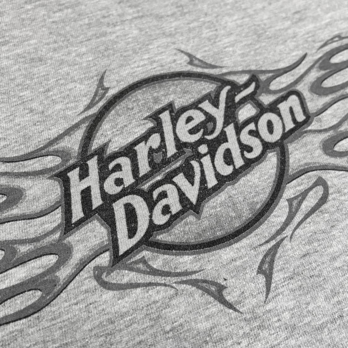 빈티지 할리데이비슨 플레임 롱슬리브 티셔츠 상품이미지3