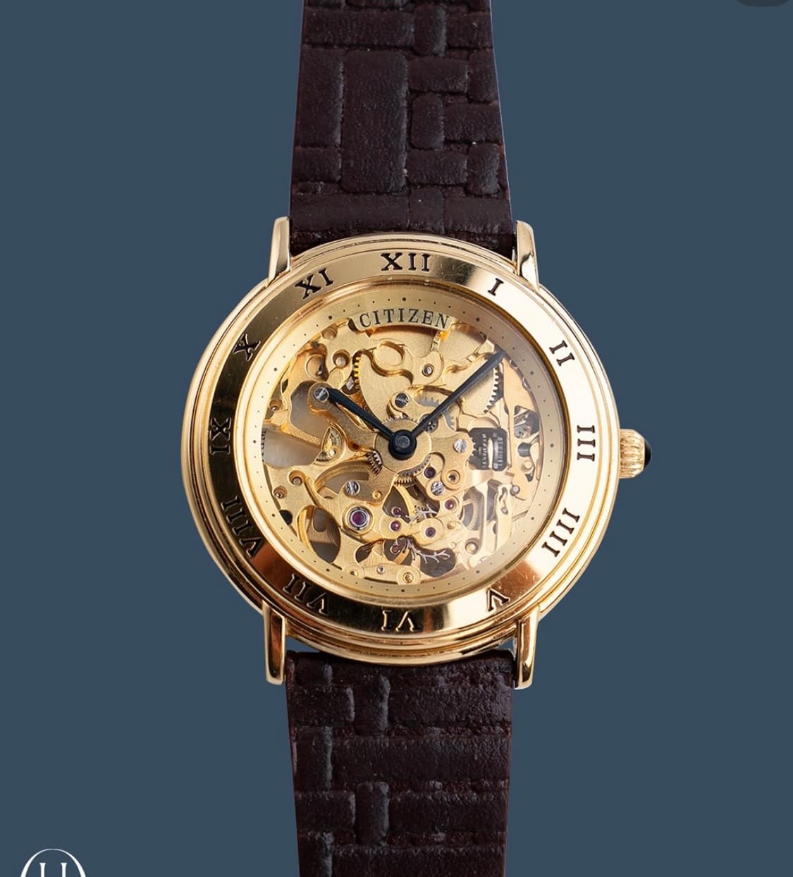 빈티지 시티즌 스켈레톤 시계 상품이미지1