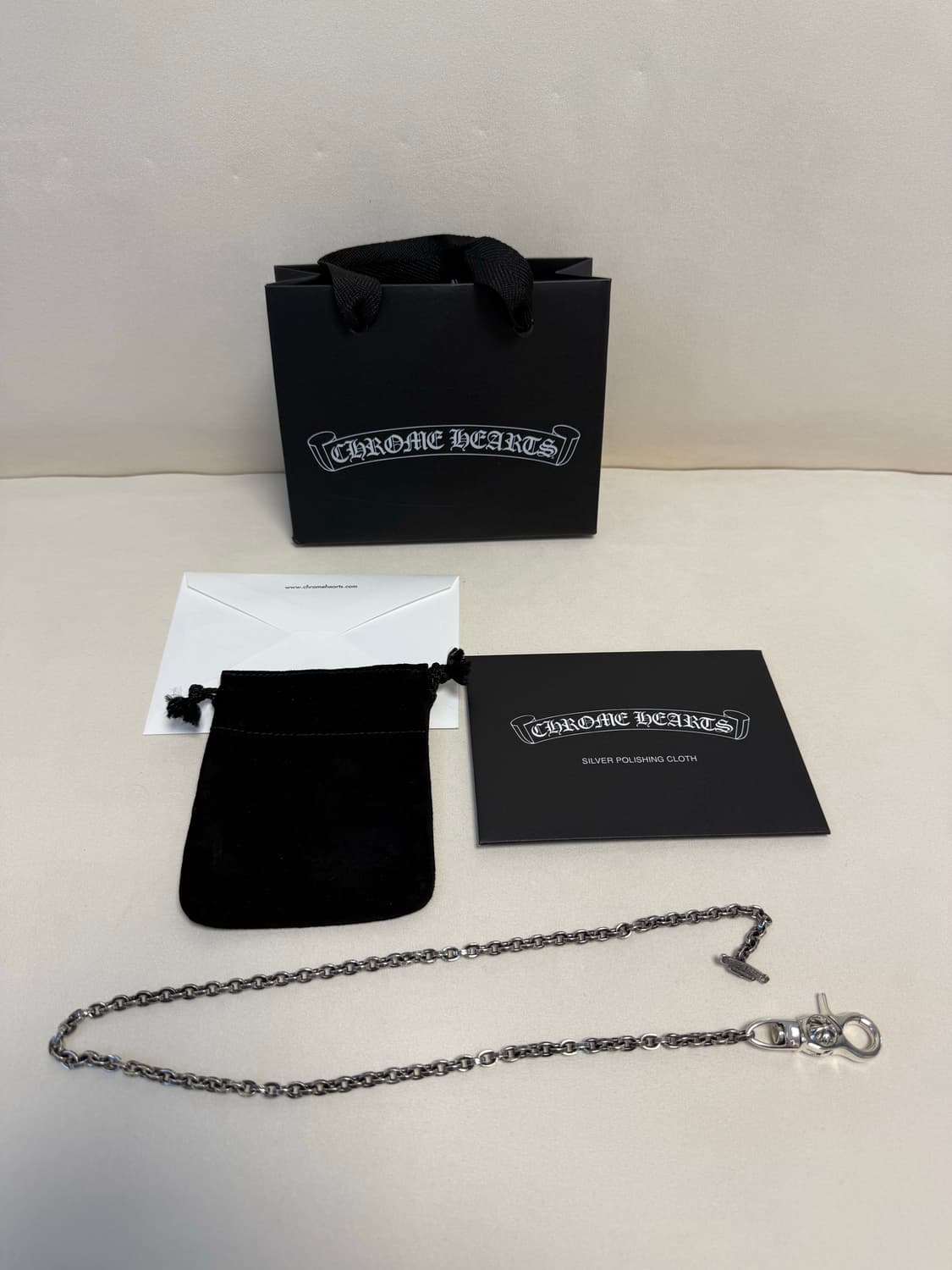 크롬하츠 T바 페이퍼 월렛체인  20인치 상품이미지1