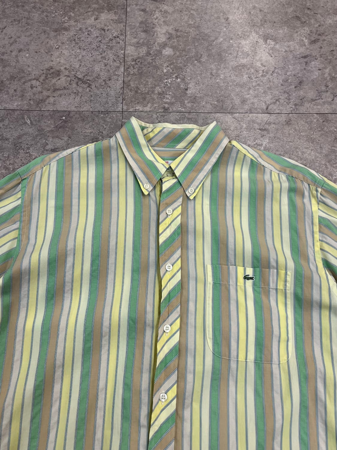 라코스테 스트라이프 포켓 반팔 셔츠 105 #csz4081 상품이미지5