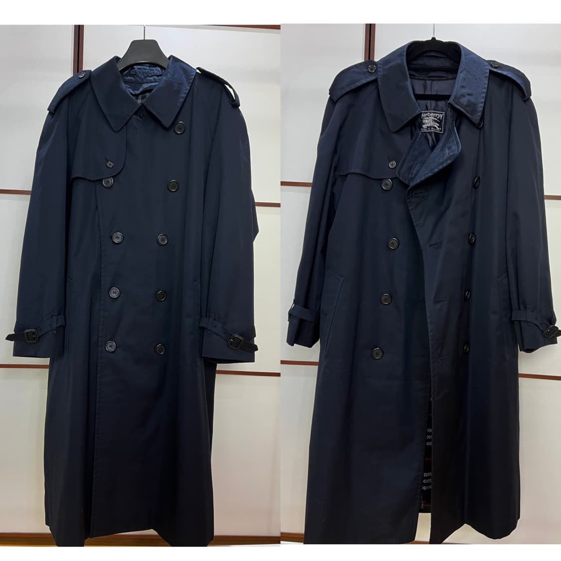 1988년도 빈티지 버버리(burberry)트렌치코트 상품이미지3