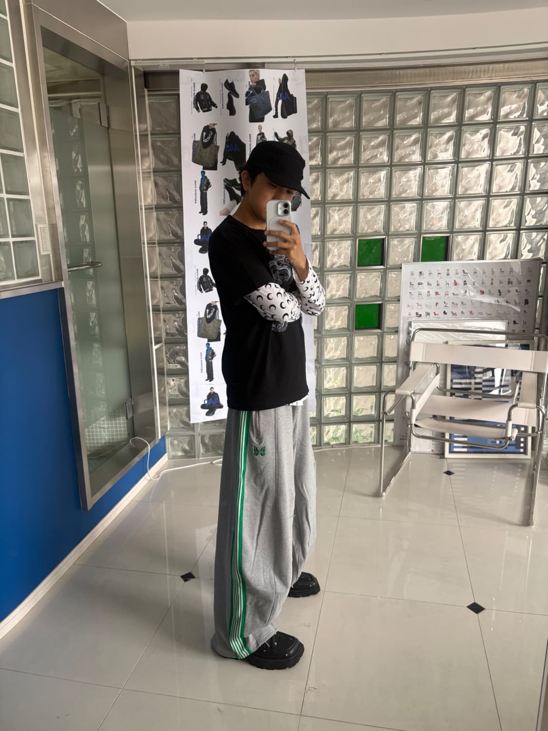 X LHP HD track pant cotton HD 트랙 팬츠 상품이미지4