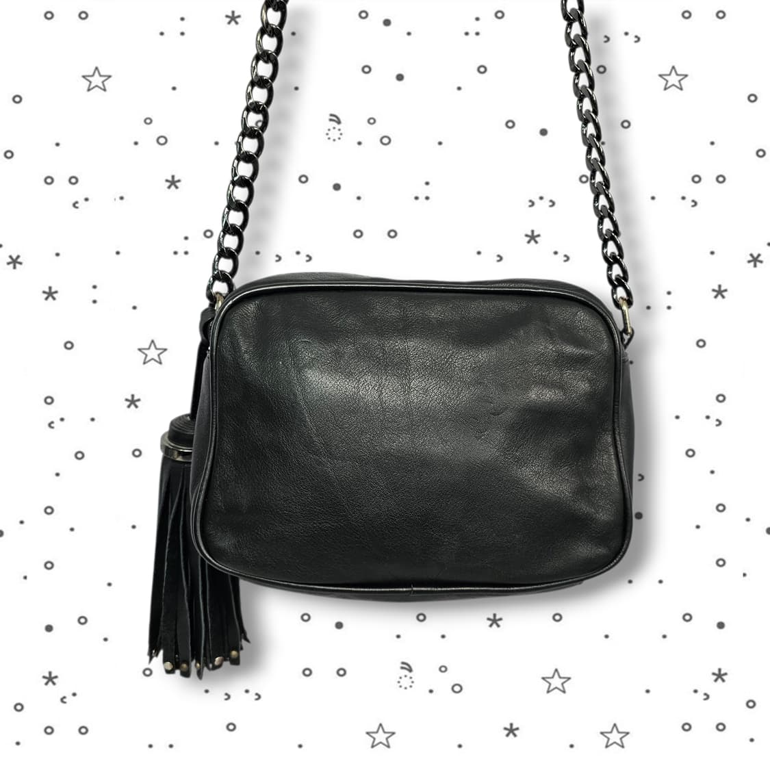 Uterque 스터드 악마 날개 크로스백 상품이미지3