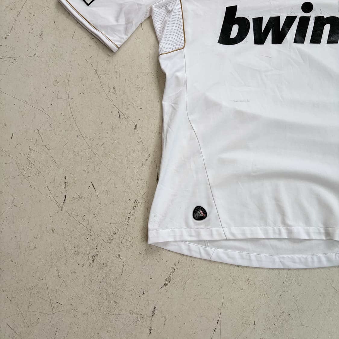 아디다스 레알 마드리드 11-12 홈 빈티지 유니폼 S 상품이미지3