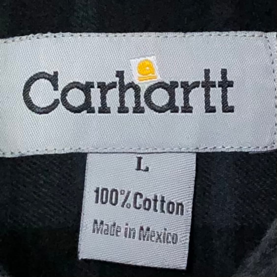 L 칼하트 체크 남방 상품이미지3