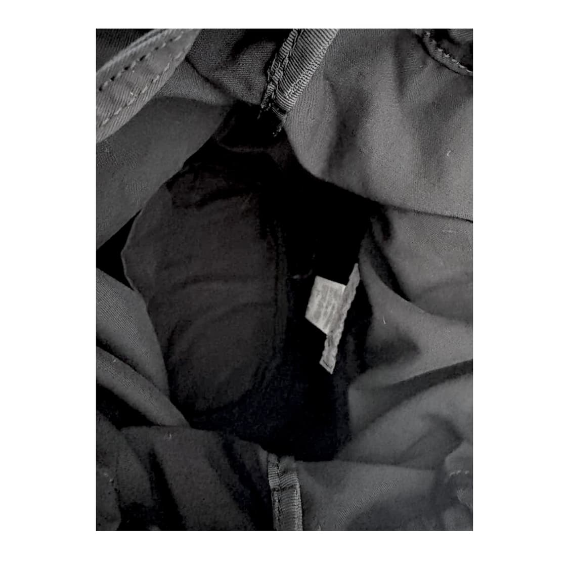 요지야마모토 느와르 드로우 스트링 소가죽 토트백 상품이미지9