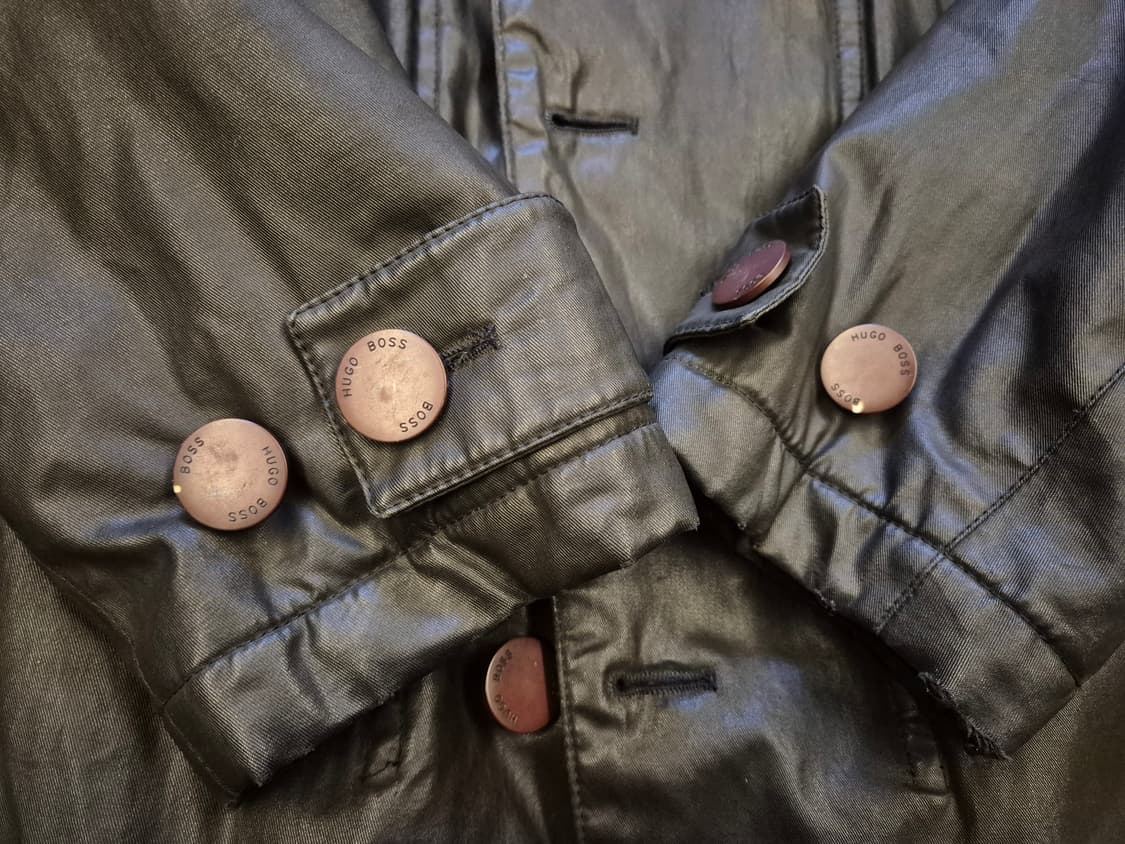 90s HUGOBOSS SPORT coated jacket 상품이미지4