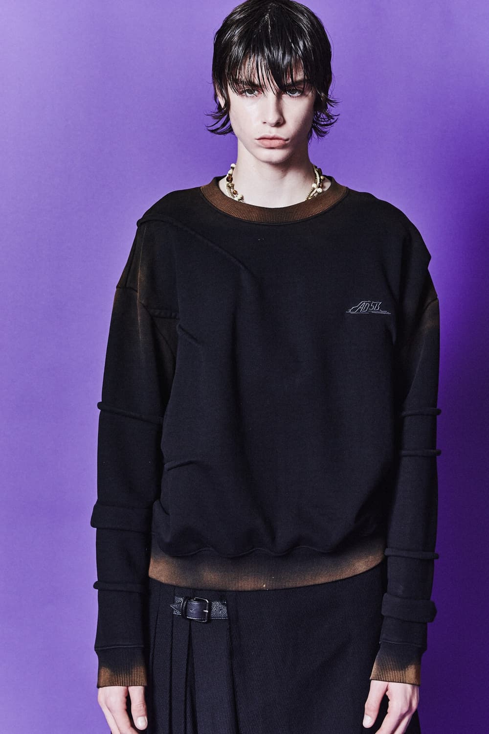 [XL] 앤더슨벨 마드로(Mardro) 그라디언트 맨투맨 상품이미지1