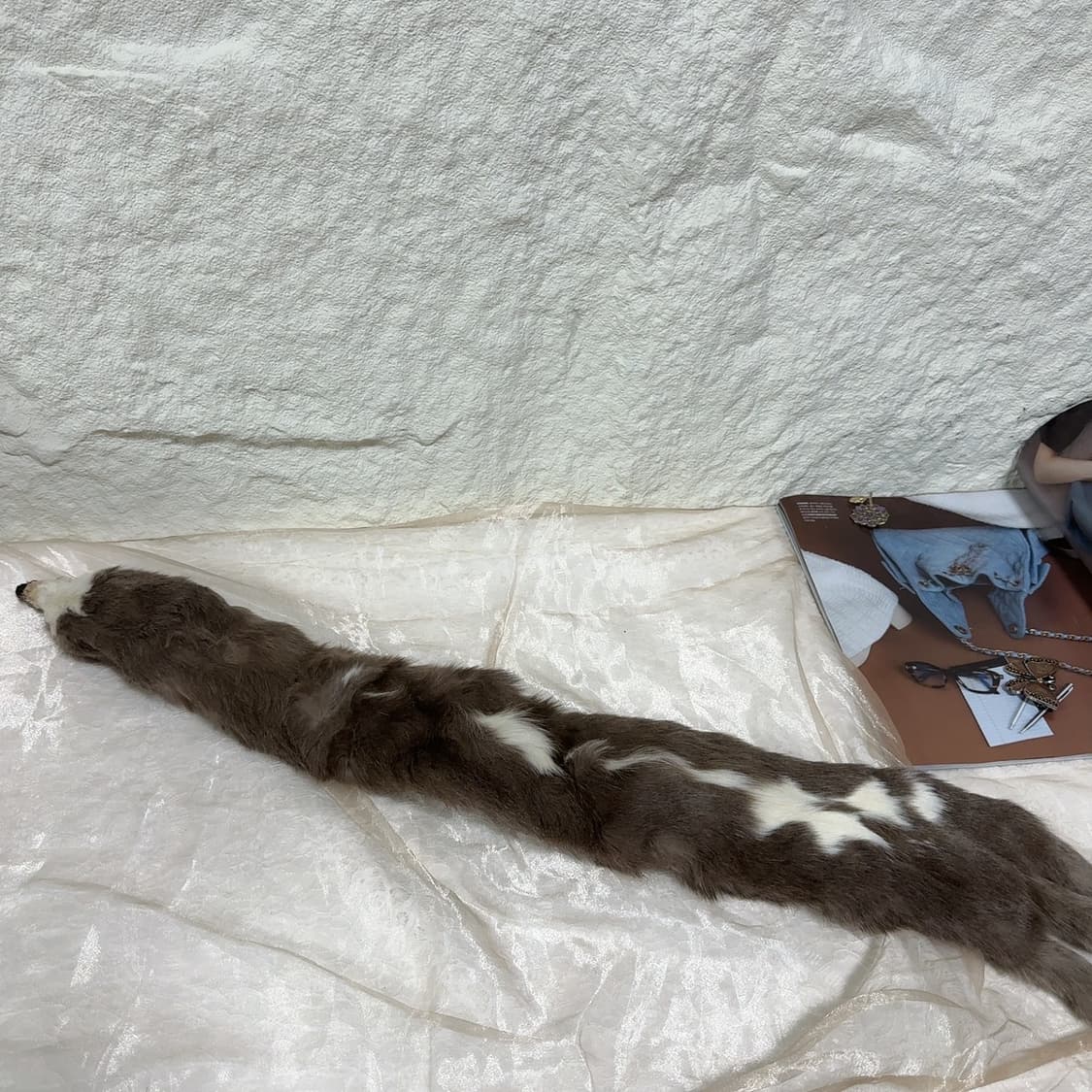 빈티지  족제비 목도리 스카프 상품이미지5