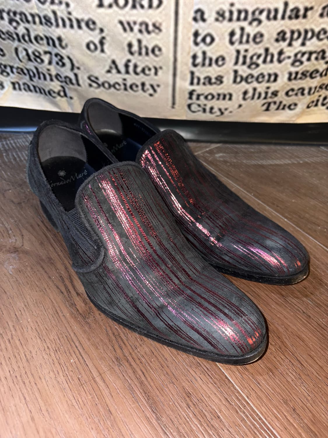 Tornado Mart Black Wine Static Shoes 상품이미지1